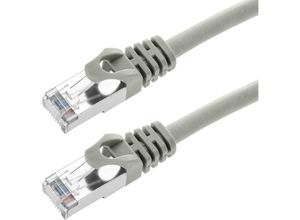 8434185533947 - Cablemarkt - FTP-Netzwerkkabel mit RJ45-Steckern Kat 6A 1 m grau