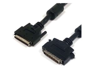 8434185538607 - Cablemarkt - Externes SCSI-Kabel zum Speichern und Übertragen von Daten HD50M - VHDCI68M 1 m