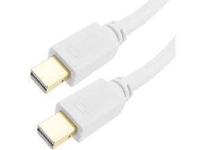 8434185542536 - Cablemarkt - Adapterkabel mit Mini-DisplayPort-Stecker auf Mini-DisplayPort-Stecker 1080p Full-HD 1 m