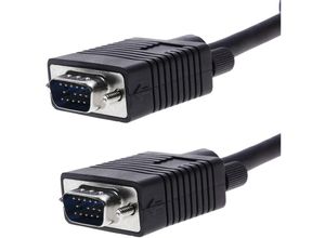 8434185547944 - Cablemarkt - Geschirmtes VGA-Videokabel mit HD15-Stecker auf HD15-Stecker 3 m