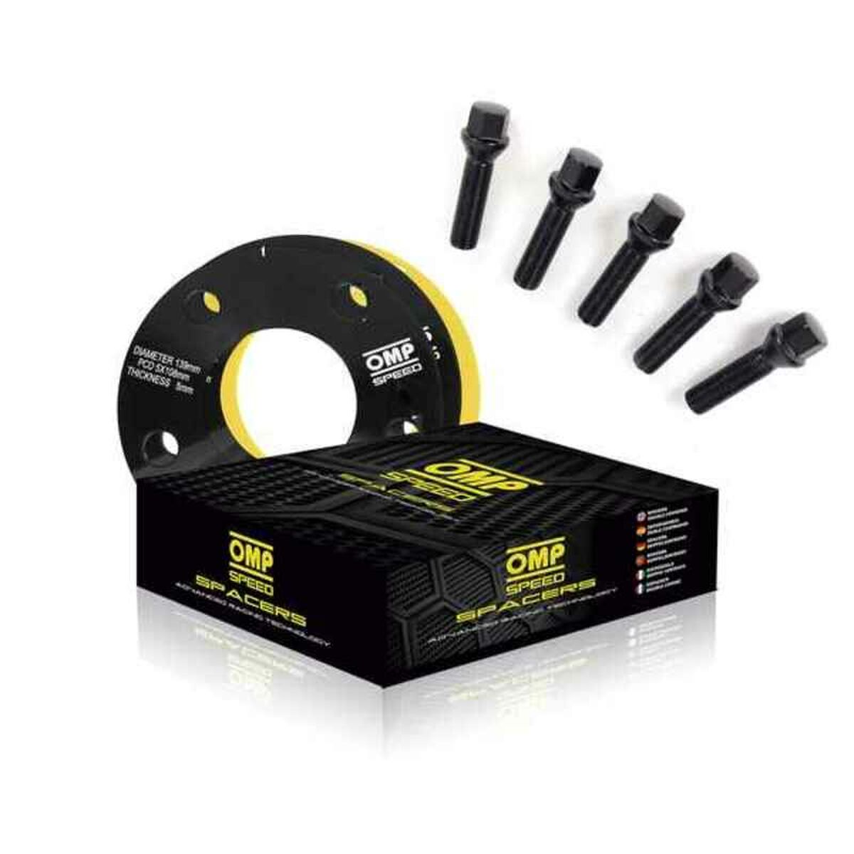 8434207096191 - Set Distanzstücke OMPS08120501 4x100 571 M12 x 15 5 mm