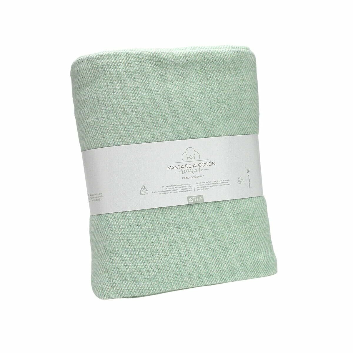 8434441069029 - Blanket Lares Verde Claro Multicolour