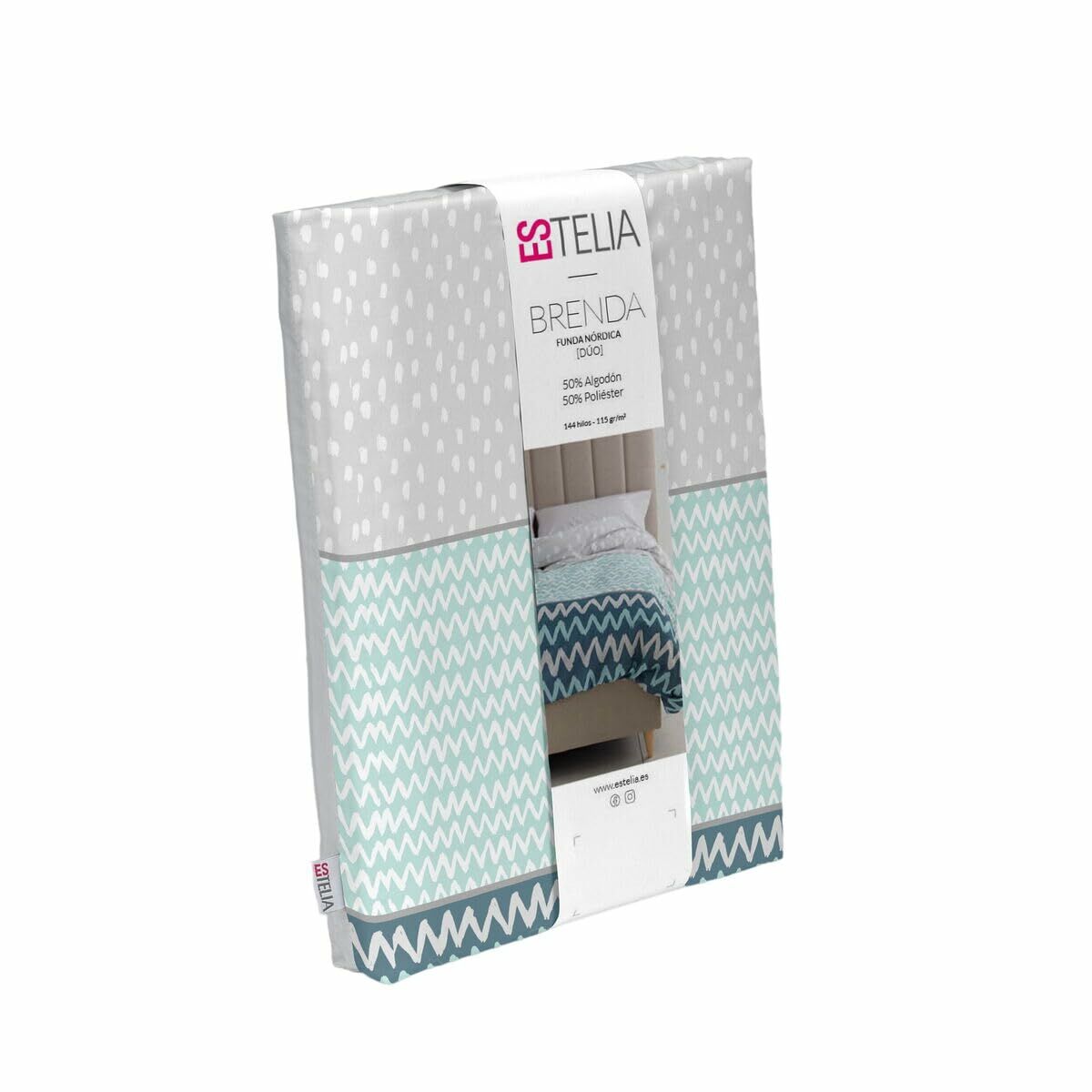 8434441081151 - Duvet cover set Brenda Multicolour