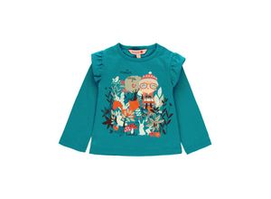 8434484673733 - - Langarmshirt ZAUBERWALD mit Rüschen in ocean blue Gr110