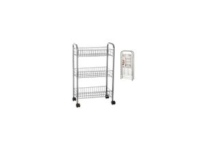 8434504035091 - Kozina - Rechteckiges Gemüseregal aus Metall 3 Etagen 62 cm