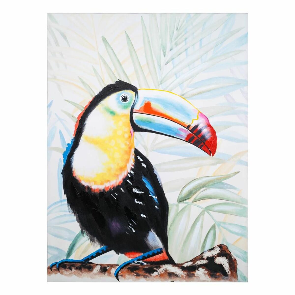 8434523218604 - Bild Toucan Canvas-Stoff Tannenholz 120 x 3 x 90 cm