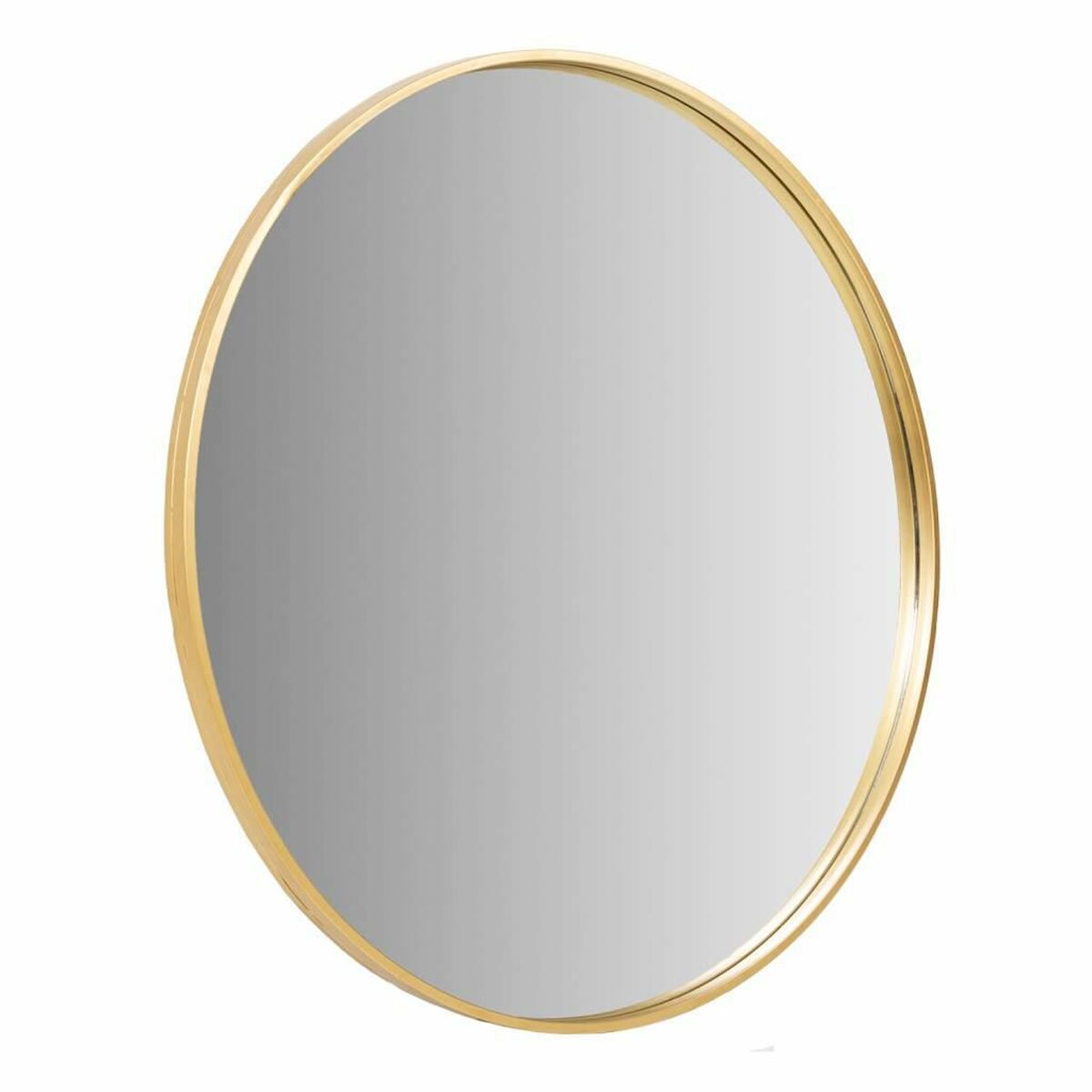 8434523233621 - Wall mirror Gold Metal Glass MDF Wood 86 x 3 x 86 cm