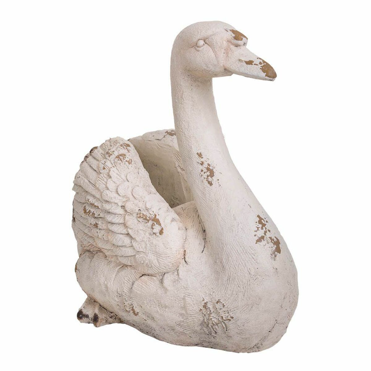 8434523281479 - Blumentopf Swan Fiberglas Magnesium 35 x 48 x 51 cm