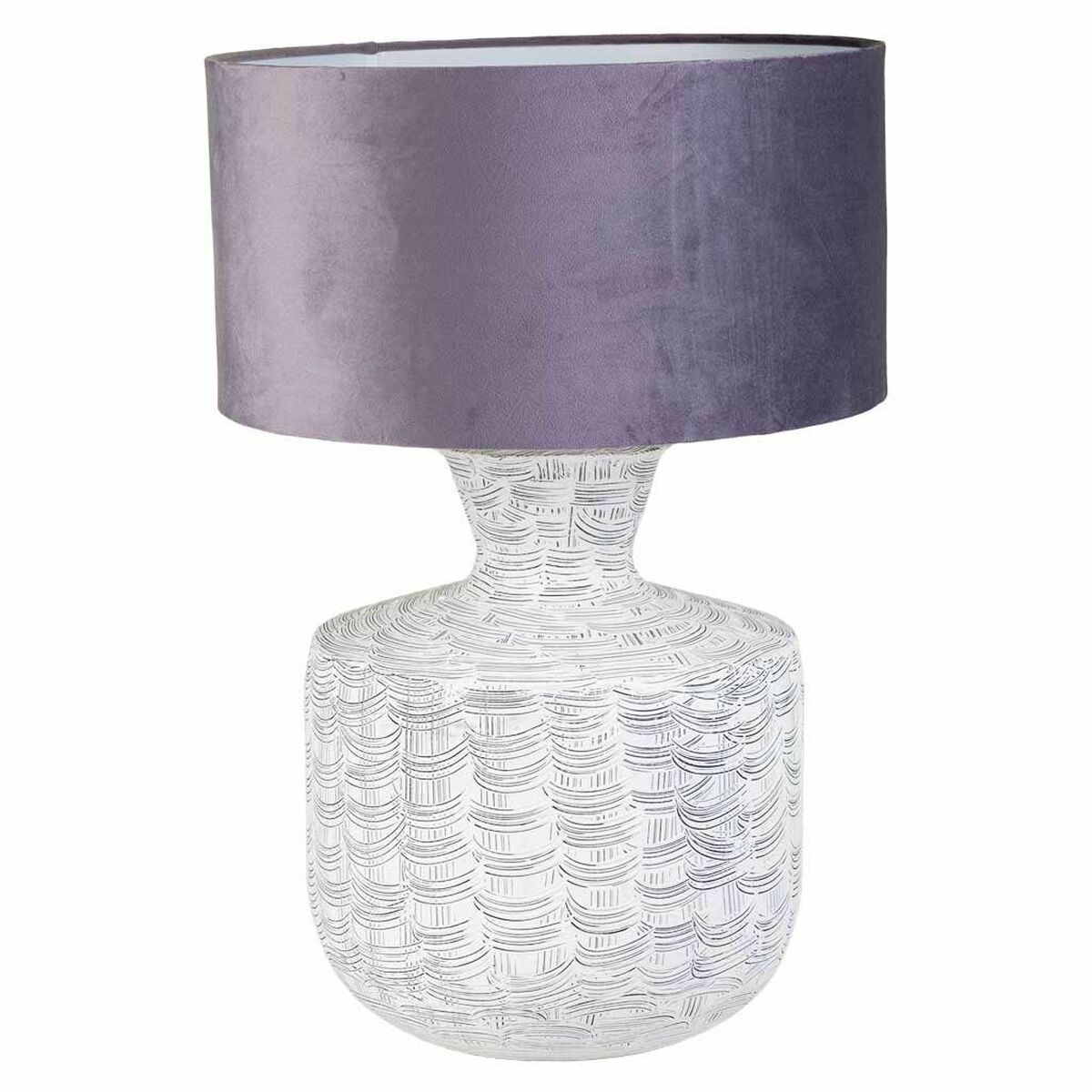 8434523317093 - Tischlampe Weiß Eisen 35 x 69 x 35 cm