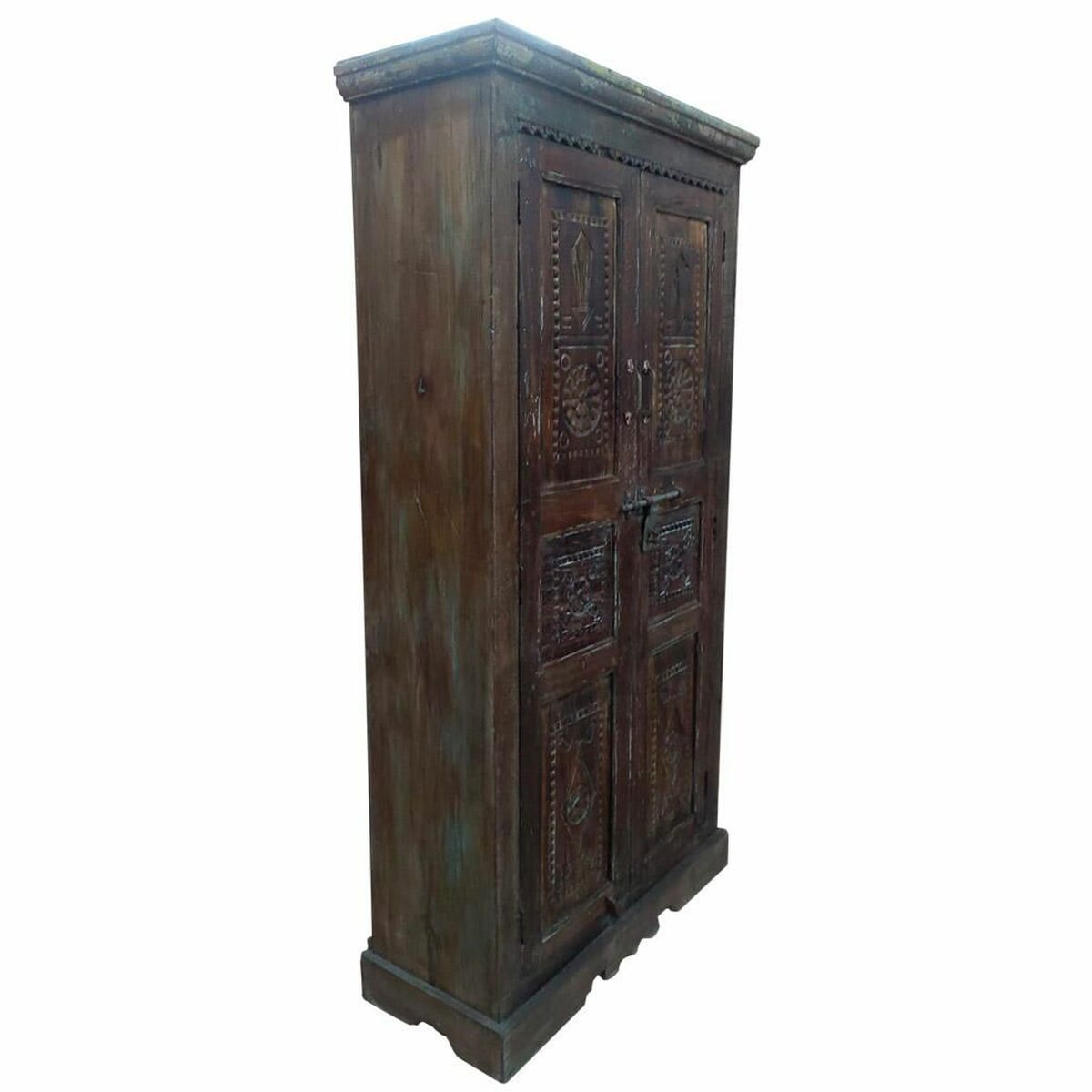 8434523335301 - Schrank Braun Recyceltes Holz 41 x 210 x 125 cm