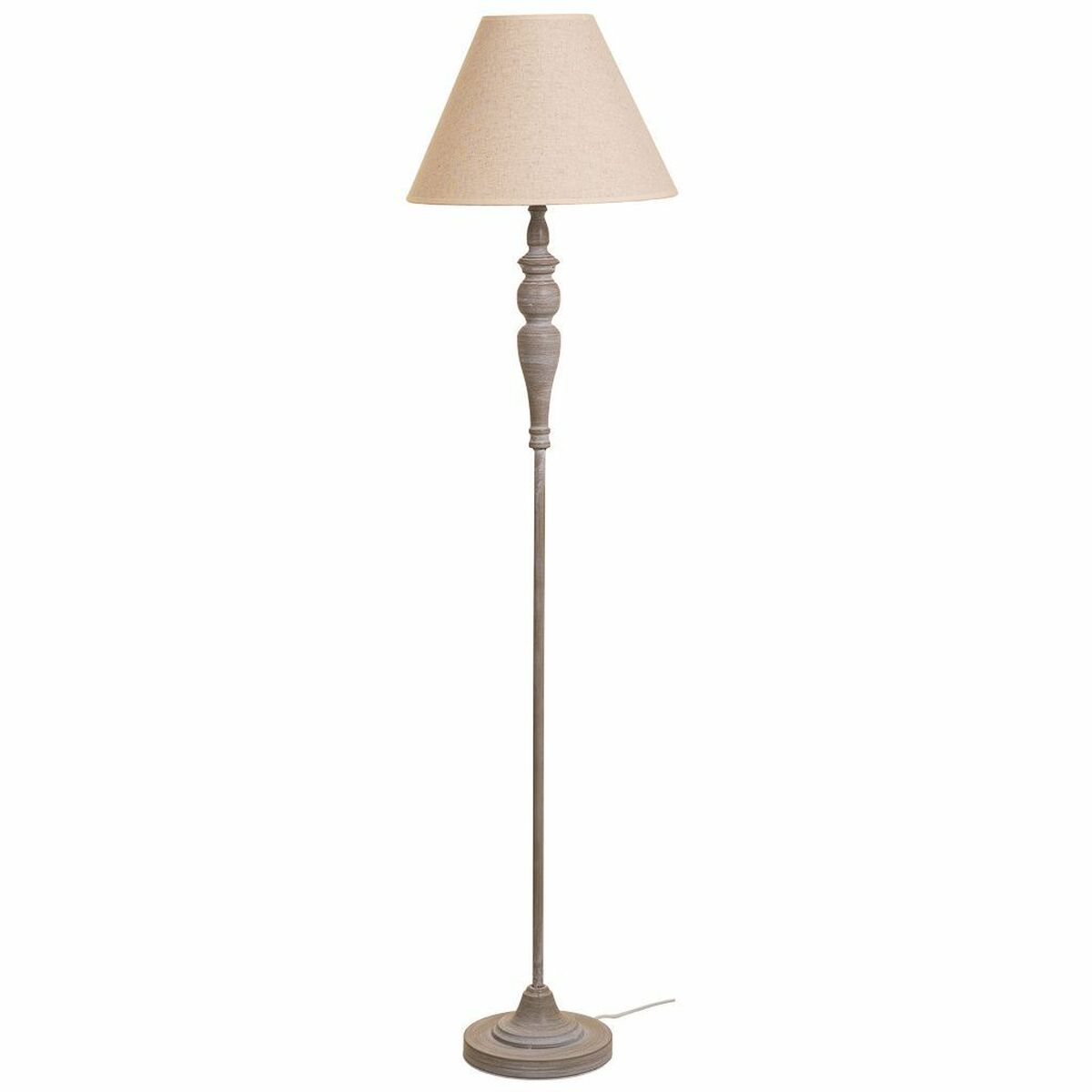 8434523343191 - Stehlampe Weiß Grau 220-240 V 38 x 150 x 38 cm