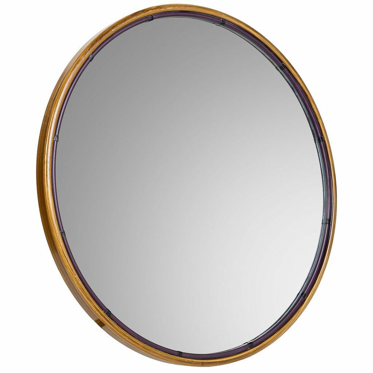 8434523350342 - Wandspiegel Gold Glas Eisen 2 x 61 x 61 cm