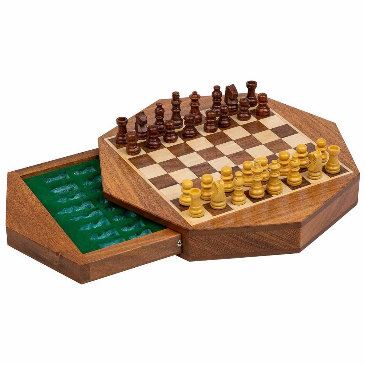 8434523353398 - Schach Braun Akazienholz 22 x 5 x 22 cm Plattenspeicher