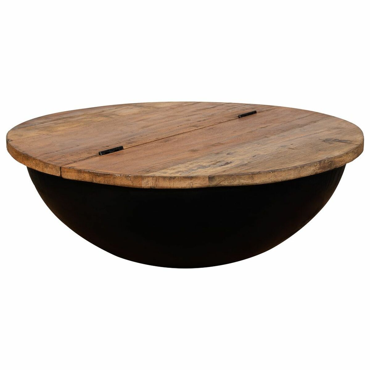 8434523357570 - Tischdekoration Schwarz Eisen Mango-Holz 86 x 30 x 86 cm