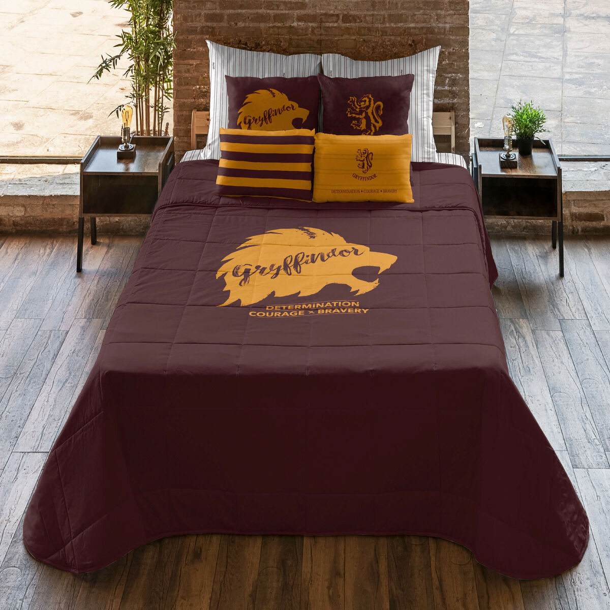 8434563177633 - Bettdecke Gryffindor Mehrfarbig 235 x 4 x 270 cm Doppelbett