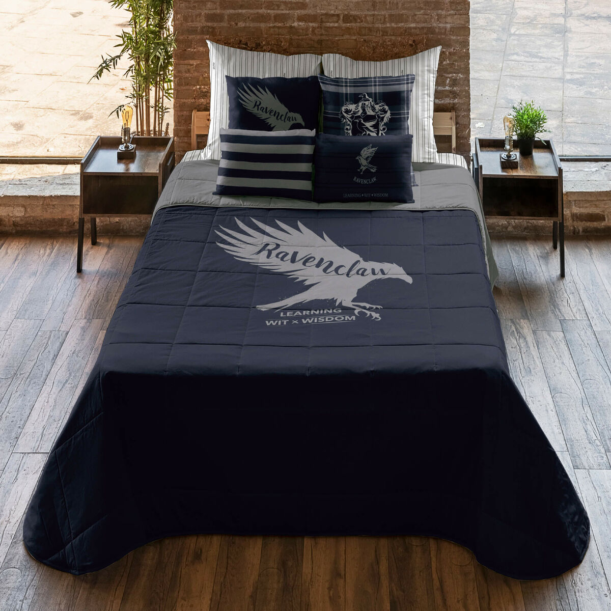 8434563177794 - Bettdecke Ravenclaw Mehrfarbig 190 x 4 x 270 cm Einzelbett