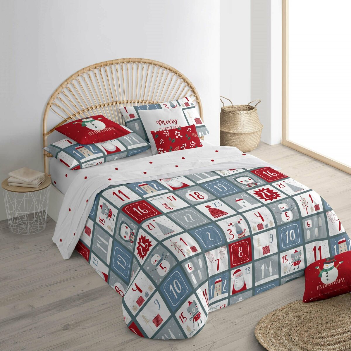 8434563190427 - Nordischer Bezug Laponia Mehrfarbig 175 Fäden 220 x 220 cm Doppelbett