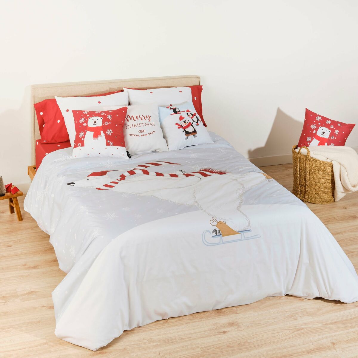 8434563398397 - Nordischer Bezug Laponia Mehrfarbig 175 Fäden 260 x 240 cm Super King