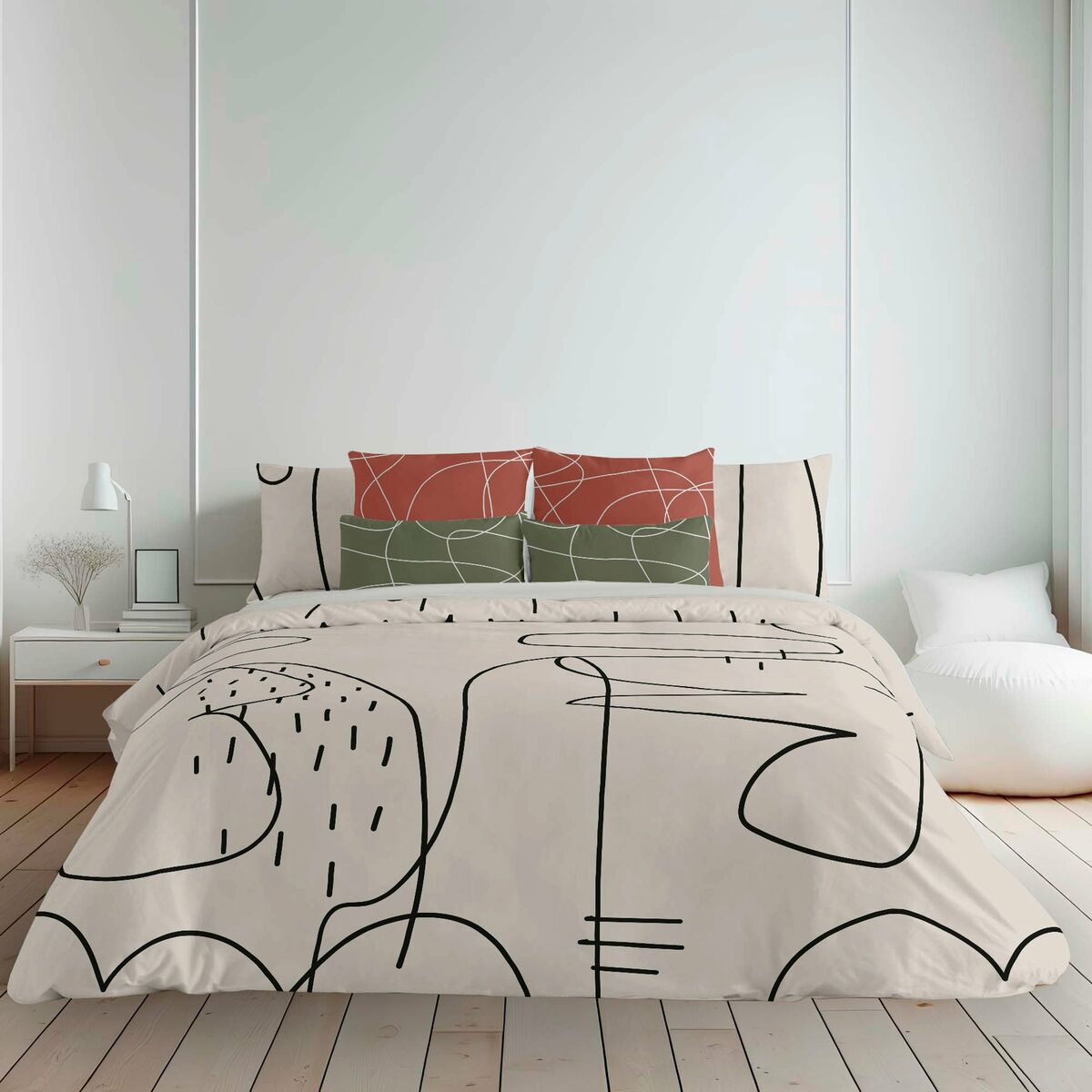 8434563869170 - Nordischer Bezug Burdeos Multicolor 175 Fäden 200 x 200 cm 8434563869170 - Nordischer Bezug Burdeos Multicolor 175 Fäden 200 x 200 cm