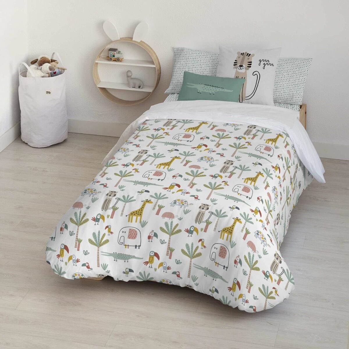8434563870114 - Bettdeckenbezug Jeddah Bunt 175 Fäden 180 x 220 cm 8434563870114 - Bettdeckenbezug Jeddah Bunt 175 Fäden 180 x 220 cm