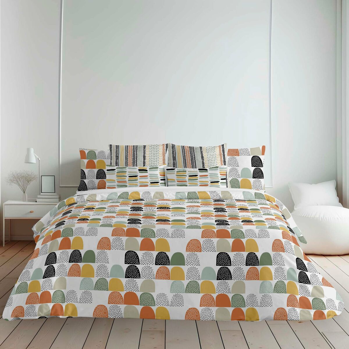 8434563870367 - Nordischer Bezug Lahti Multicolor 200 x 200 cm