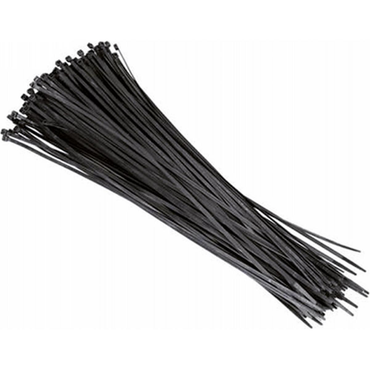 8434579008686 - 100 Stück schwarze Nylon-Kabelbinder 26x200mm ARTEIN 8434579008686 - 100 Stück schwarze Nylon-Kabelbinder 26x200mm ARTEIN