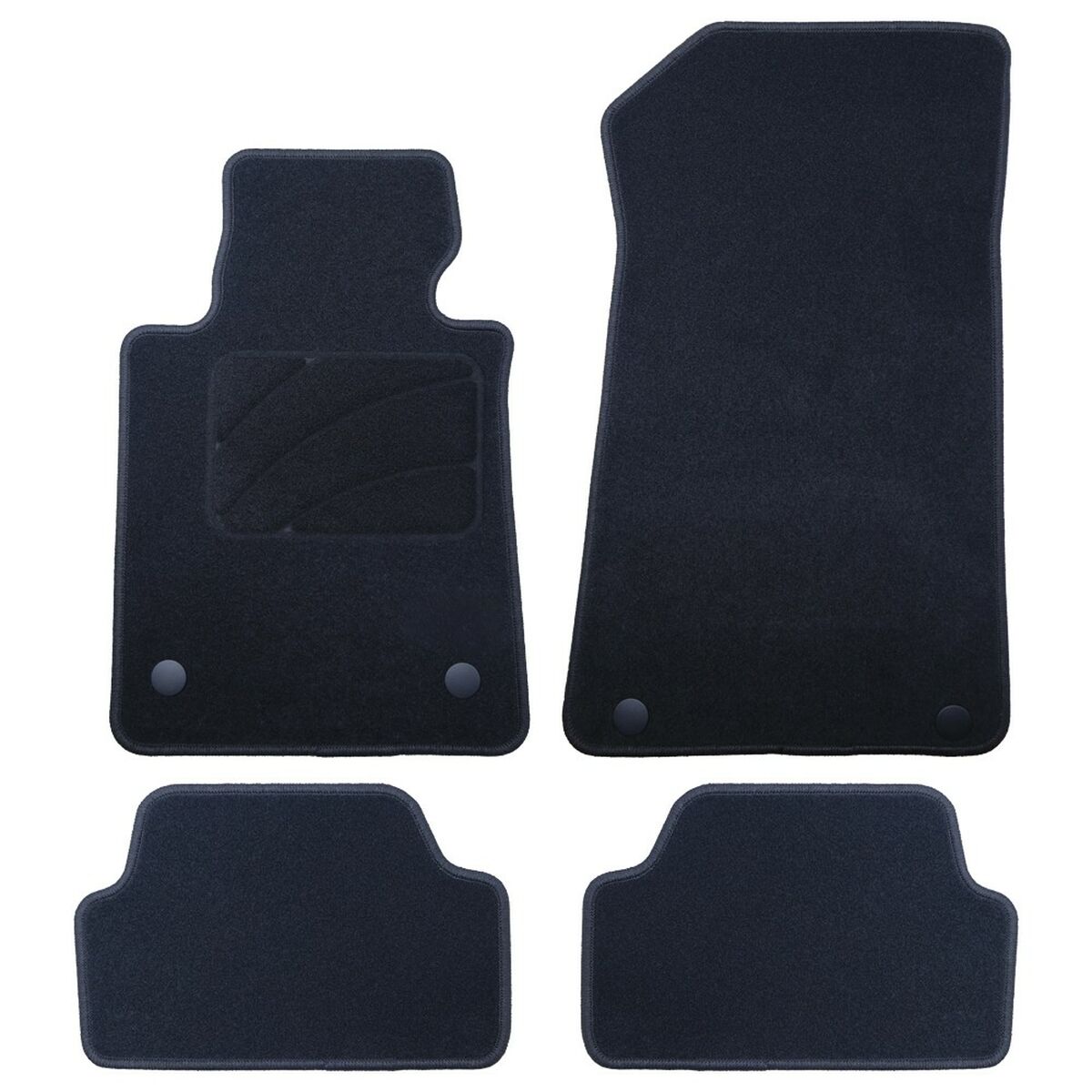 8434596070093 - Car Floor Mat Set OCCBW0024 Bmw E88 Serie 1 Cabrio 5 Pieces