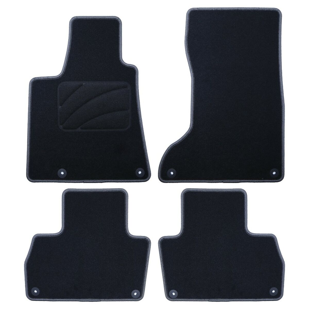 8434596132449 - Auto-Fußmatten-Set OCCMS0003GD Schwarz Dunkelgrau Maserati Levante 2016 5 Stücke 8434596132449 - Auto-Fußmatten-Set OCCMS0003GD Schwarz Dunkelgrau Maserati Levante 2016 5 Stücke