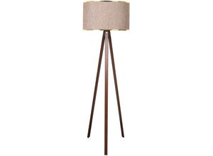 8434652158758 - Wellhome - Stehleuchte 140 cm beige gold Typ E27 Max 60 w