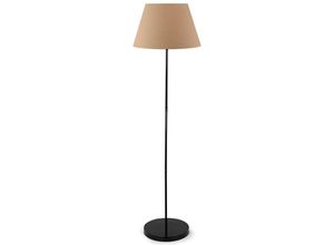 8434652158932 - Wellhome - Stehleuchte 140 cm beige schwarz Typ e 27 Max 45 - 60 w ip 2-0