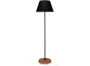 8434652158970 - Wellhome - Stehleuchte 145 cm schwarz Typ E27 Max 60 w