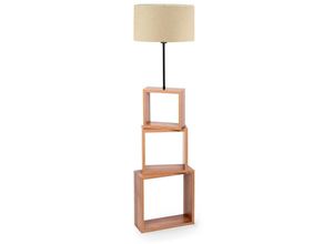 8434652159113 - Wellhome - Stehleuchte 37 x 915 cm creme Typ e 27 Max 45-60 w   11 w led