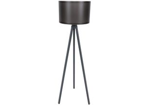 8434652195180 - Wellhome - well home mobiliario & decoración Stehleuchte mit Gestell aus mdf Farbe Schwarz Grau