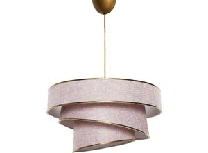 8434652195883 - Wellhome - Deckenlampe mit Farbmetallstruktur Gold