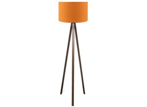 8434652201386 - Wellhome - Stehleuchte mit 100% mdf -Farbe Orange kappe e 27