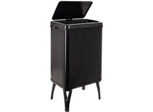 8434652337061 - Wellhome - well home mobiliario & decoración Intelligenter Mülleimer mit automatischem Öffnen oder Handkontakt 40 l 355 x 26 x 715 cm Schwarz