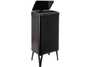 8434652337078 - Wellhome - well home mobiliario & decoración Intelligenter Mülleimer mit automatischem Öffnen oder Handkontakt 50 l 355 x 26 x 835 cm Schwarz