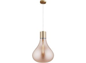 8434826103690 - Lumineca - Hängelampe Triz 40x50 cm Farbe Bernstein