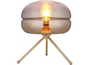 8434826103997 - Lumineca - Tischlampe Dabache 29x35 cm Gold