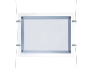 8434852101479 - Bilderrahmen mit led Beleuchtung Acryl A2 670x495mm doppelseitig für Anzeige und Zeichen - Primematik