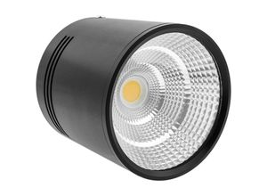 8434852107105 - Led Fokus Oberfläche cob Lampe 12W 220VAC 3000K schwarz 100mm - Bematik