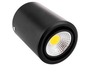 8434852107181 - Oberfläche LED-Strahler cob Lampe 5W 220VAC 3000K schwarz 75mm lenkbar - Bematik