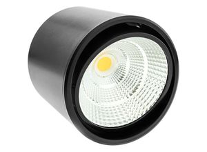 8434852107228 - Led Fokus Oberfläche cob Lampe 12W 220VAC 3000K schwarz 115mm - Bematik