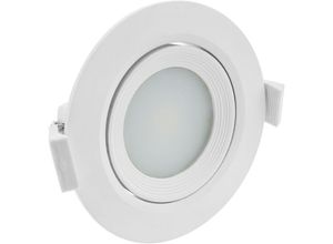 8434852108010 - LED-Licht 90mm Einbau rund 7W warmweiß 3200K - Bematik