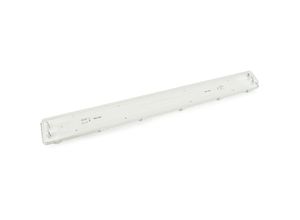 8434852111034 - Bematik - Wasserdichte Abschirmung für LED-Röhre 2 x 1500 mm mit Anschluss an einer Seite IP65 T8 G13