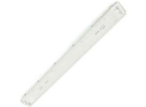 8434852111089 - Wasserfester Schirm für LED-Röhre 2 x 1200 mm mit zweiseitigem Anschluss IP65 T8 G13 - Bematik