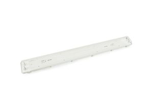 8434852111096 - Bematik - Wasserfester Schirm für LED-Röhre 2 x 1500 mm mit Anschluss an zwei Enden IP65 T8 G13