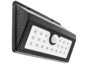 8434852111232 - Solar led Wandleuchte Wiederaufladbare Wandleuchte mit Bewegungsmelder und dunkler IP65 15W - Primematik