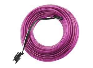 8434852113335 - Bematik - Violet Elektrolumineszenzdraht Spule 5m 23mm Batterie