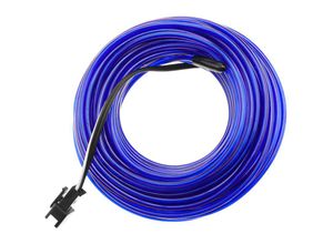 8434852113366 - Blau Elektrolumineszenz-Drahtspule 5m 23mm Batterie - Bematik